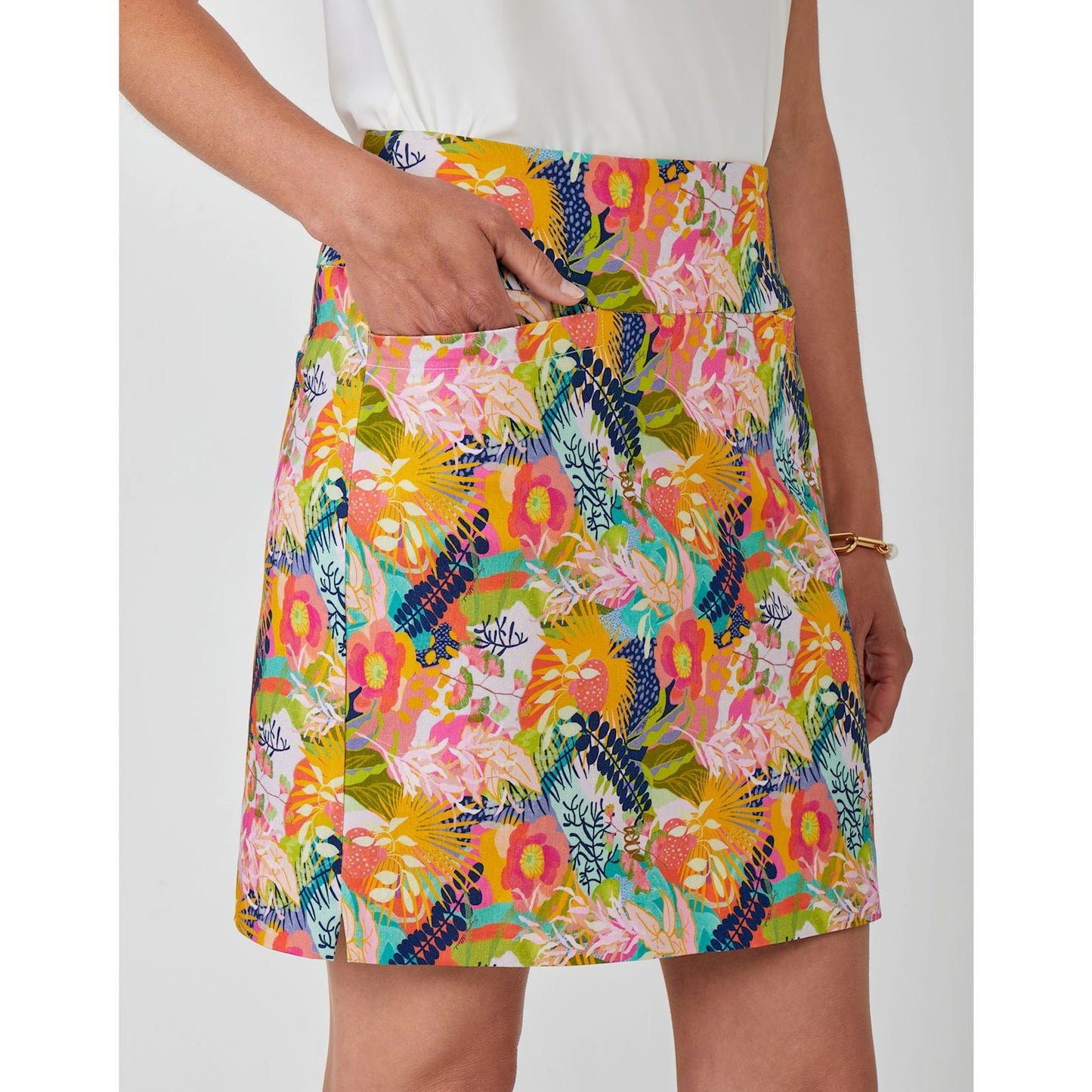 SKORT CITRUS GARDEN