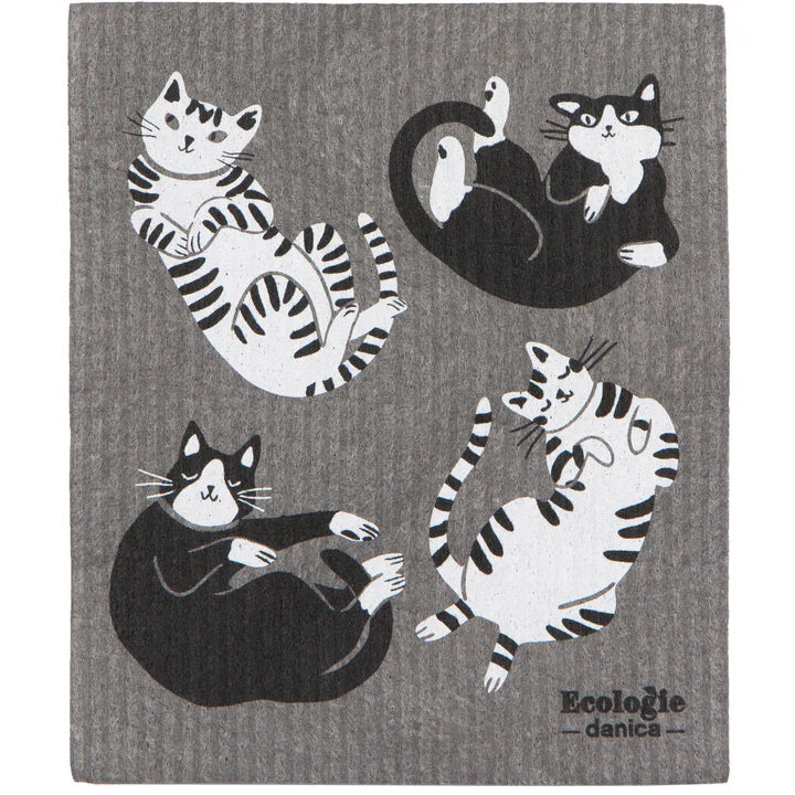 SWEDISH DISHCLOTH MEOW AND FOREVER