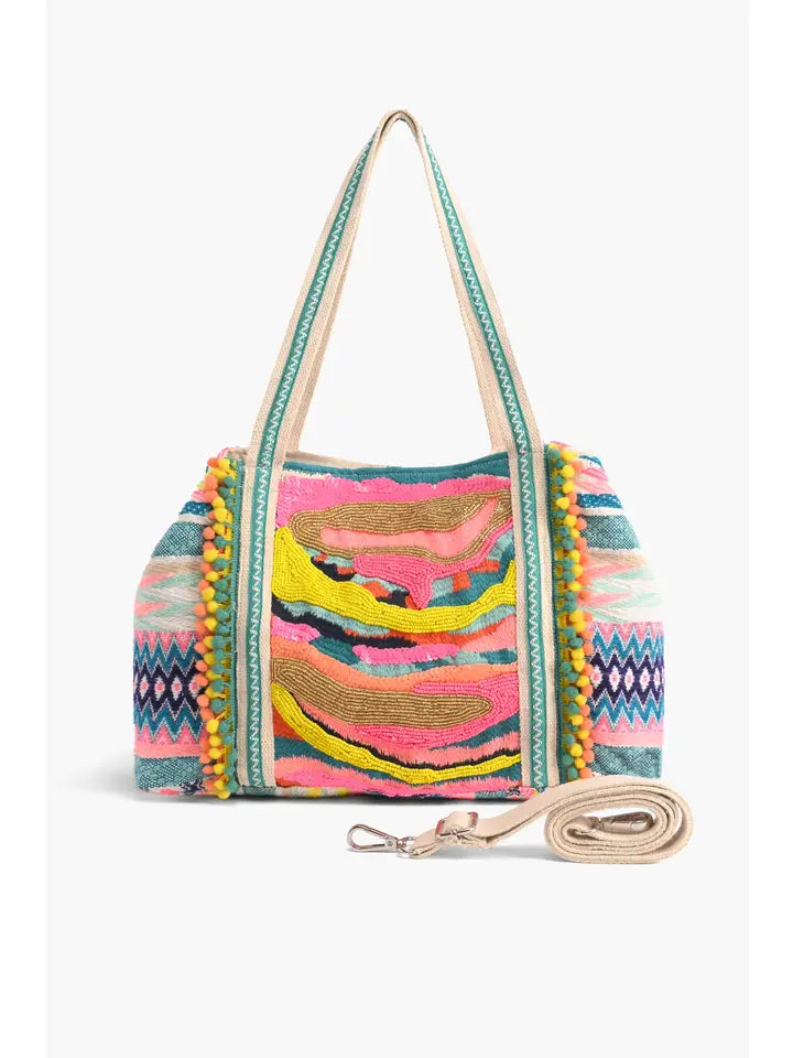 DAPHNE EMBELLISHED CROSSBODY BAG