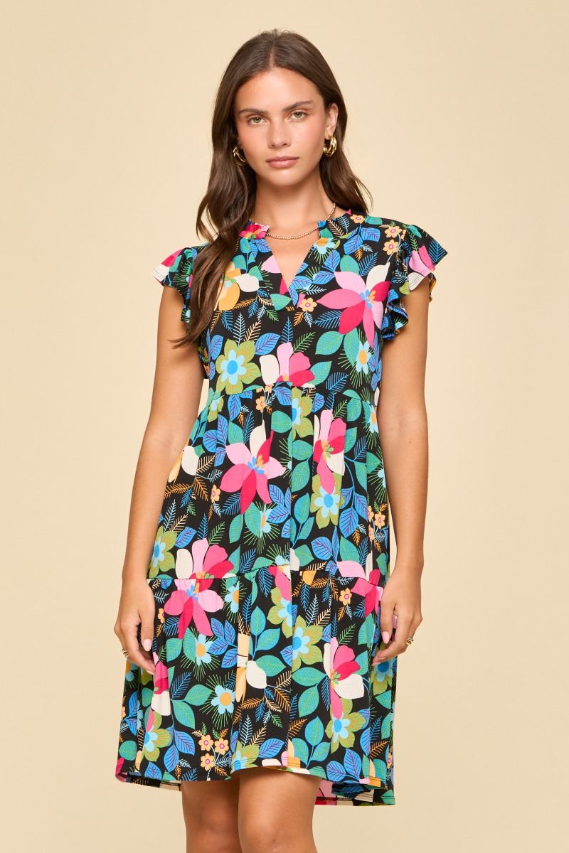 LIZ FOREVER DRESS- BLACK