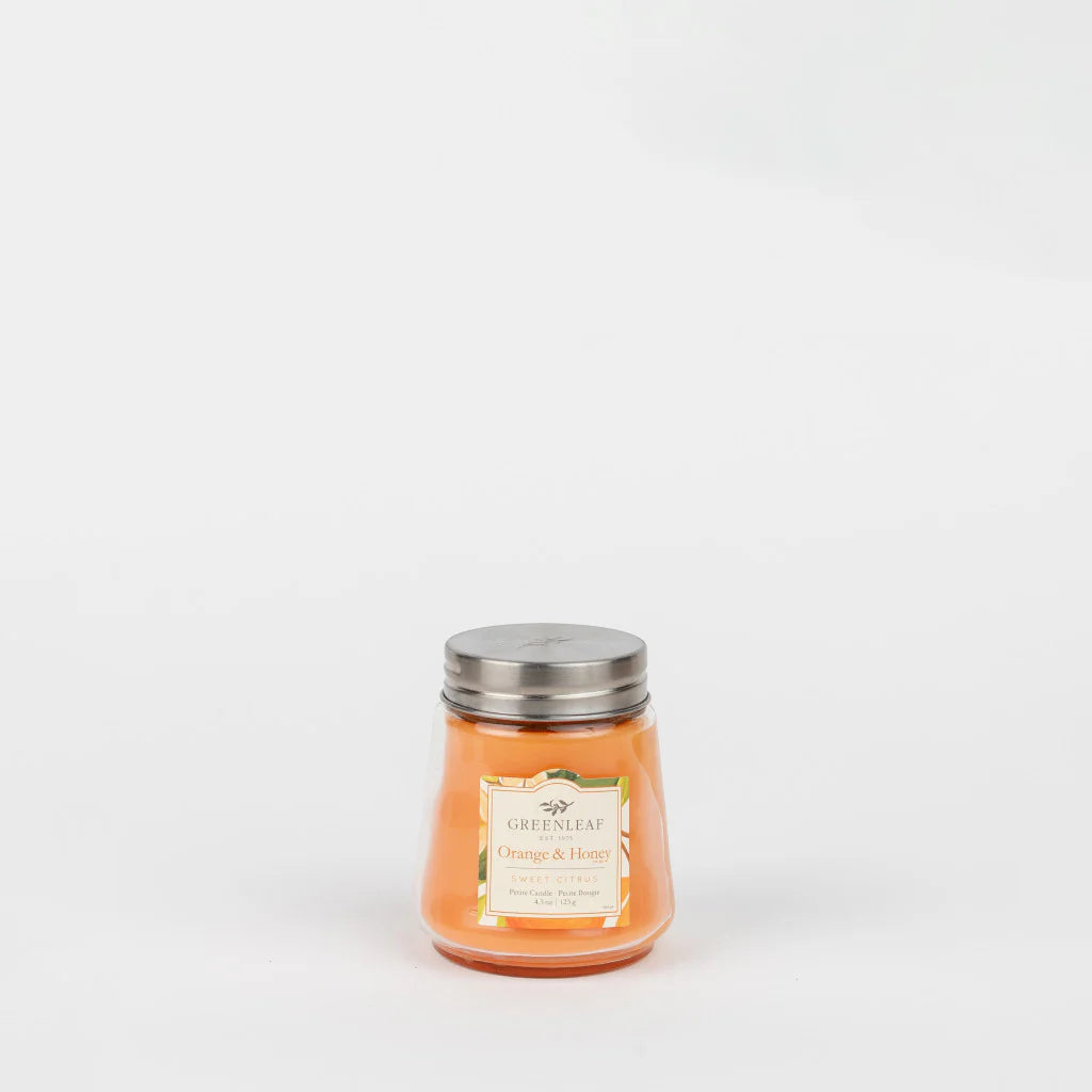 PETITE CANDLE ORANGE AND HONEY