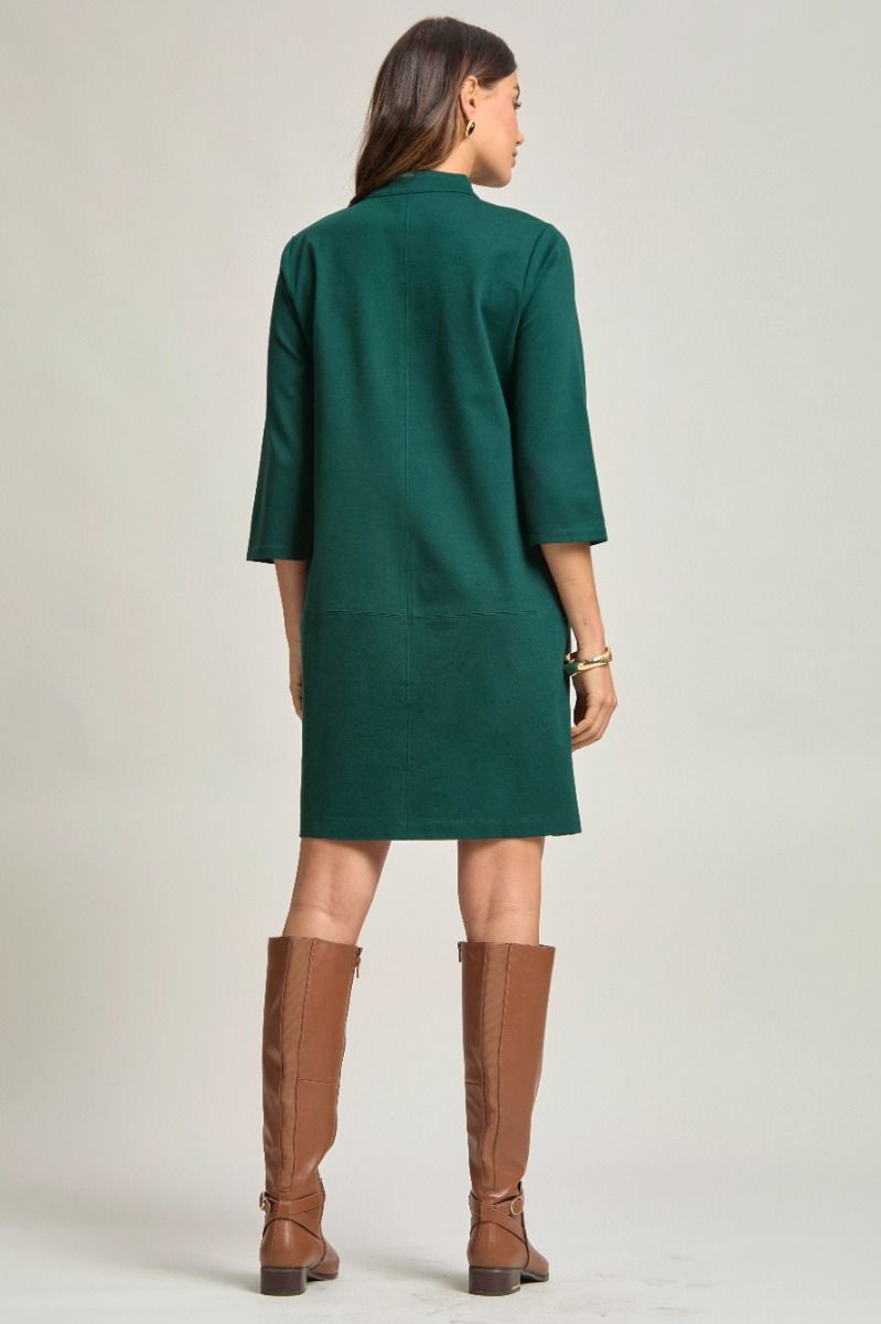 MAGIC PORTFOLIO DRESS HUNTER GREEN