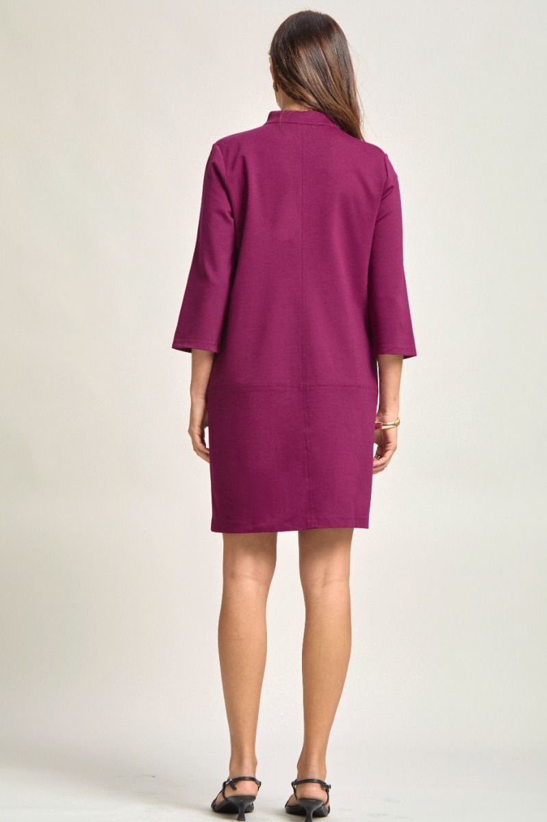 MAGIC PORTFOLIO DRESS MERLOT