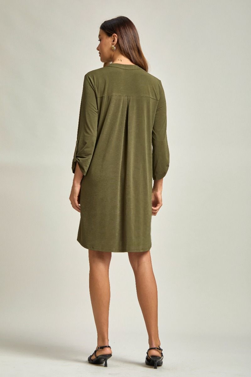 SCARLETT DRESS OLIVE