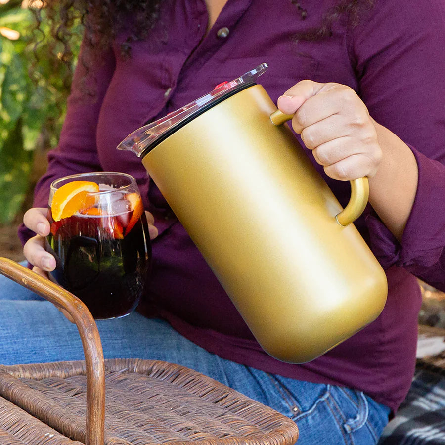 Insulated Pitcher Golden
