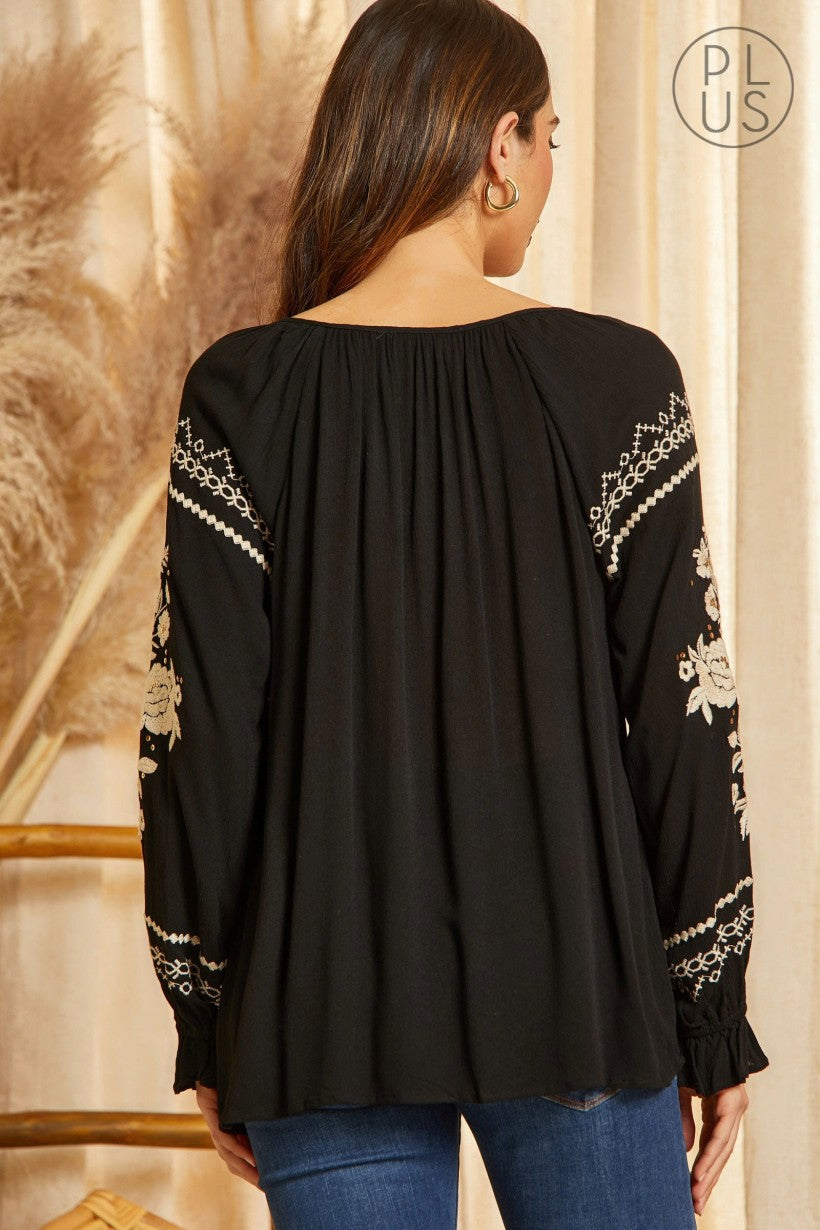 Embroidered Tunic Plus