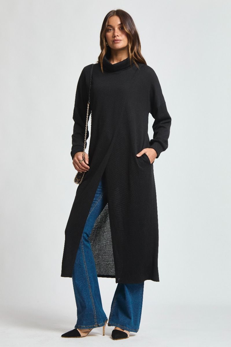 CITYSCAPE DUSTER BLACK
