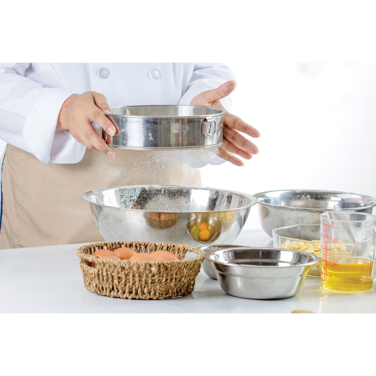 Mrs. Anderson's Baking Tamis Mesh Sifter, Drum Sieve