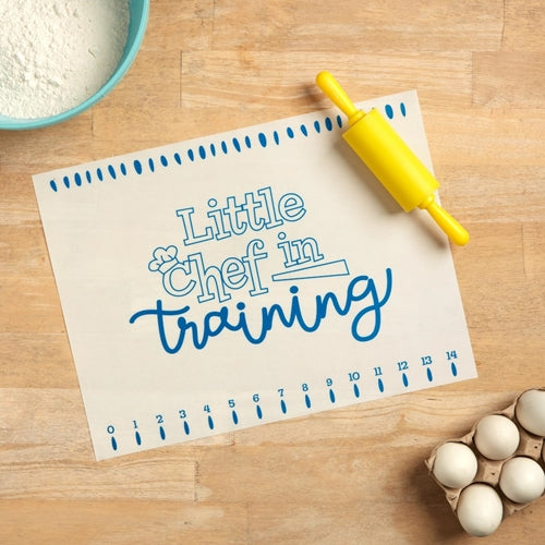 Little Chefs in the Kitchen Rolling Pin & Mat Set