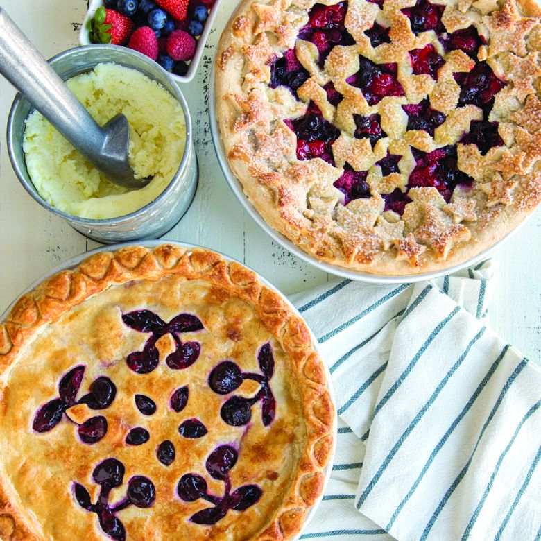 Stars & Cherries Pie Top Cutter