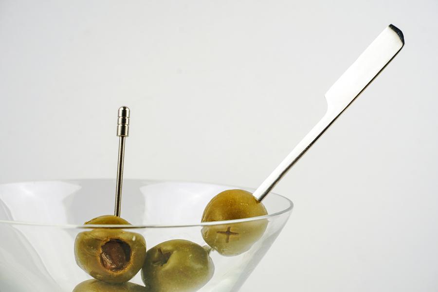 Stainless Steel Cocktail Pick Set/16