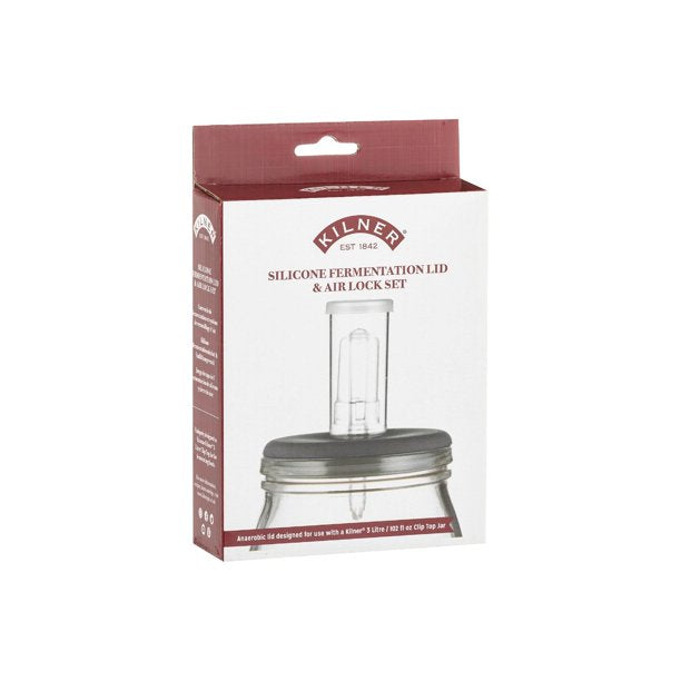Silicone Fermentation Lid & Air Lock Set