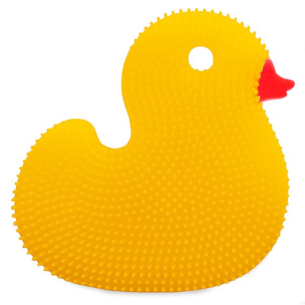 SILICONE DISH BRUSH DUCK – The Market On The Square