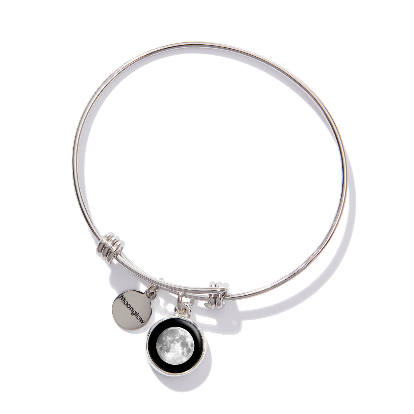 Moonglow Bangle Charm Bracelet