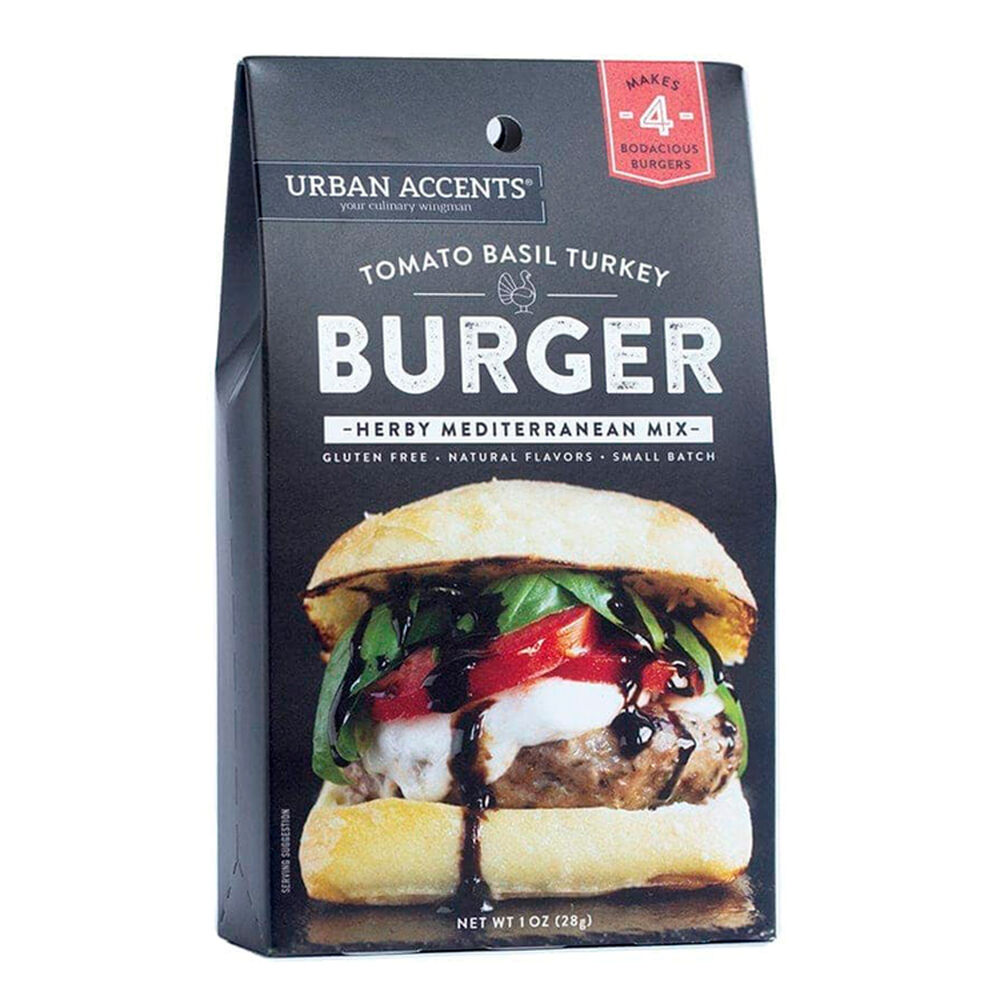 Mediterranean Tomato Basil Turkey Burger Mix