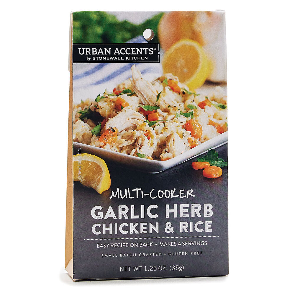 Multi-Cooker Garlic Herb Chicken & Rice