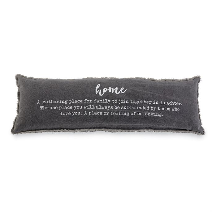 HOME DEFINITION WASHED CANVAS PILLOW