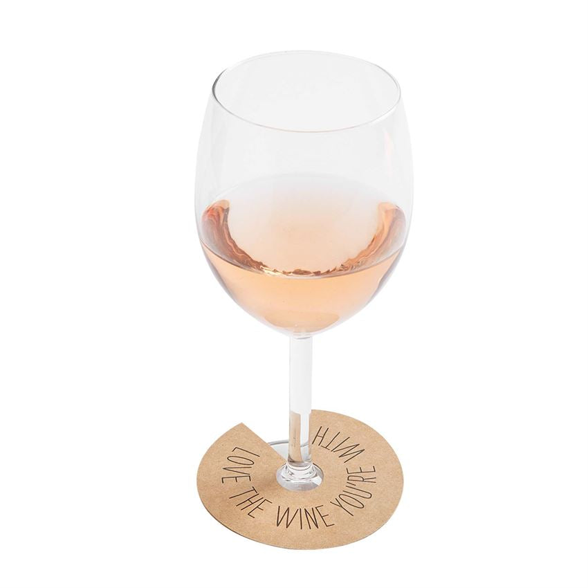 Kraft Wine Glass Markers – The Market On The Square