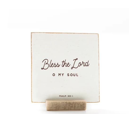 Bless the Lord O My Soul, 4x4