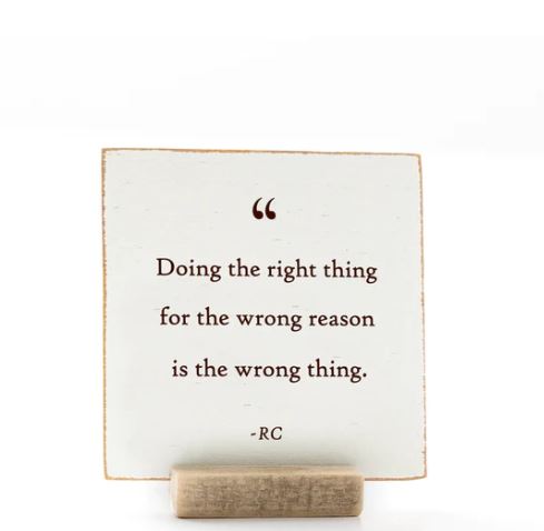 Doing The Right Thing, 4x4