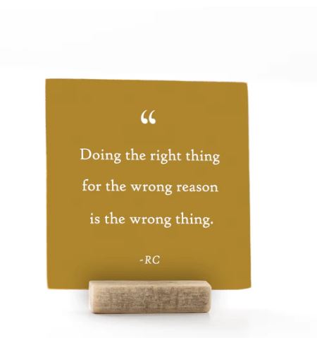 Doing The Right Thing, 4x4