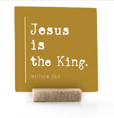 Jesus Is The King, 4x4
