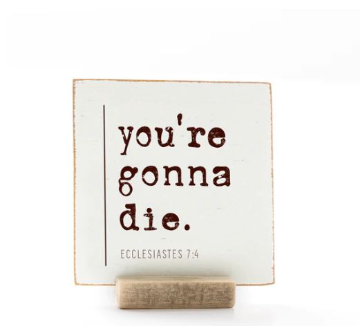 You're Gonna Die, 4x4