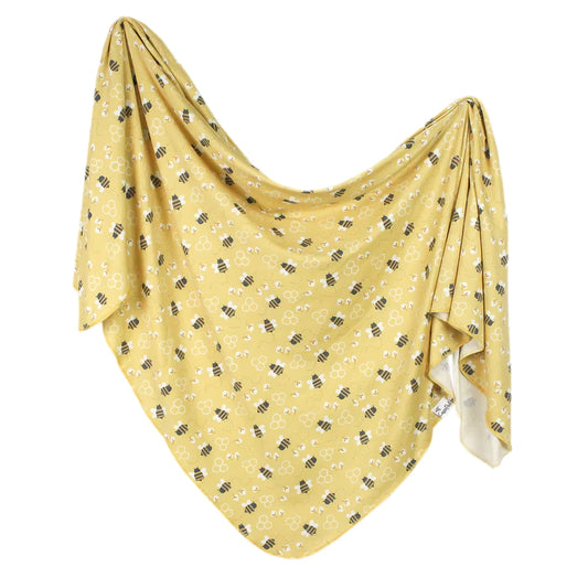 Knit Blanket Honeycomb