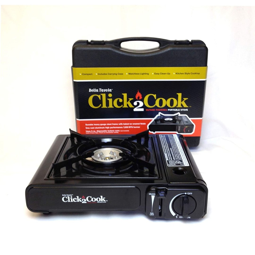 Bella Tavola BT-4000 Click2Cook Butane Powered Portable Stove