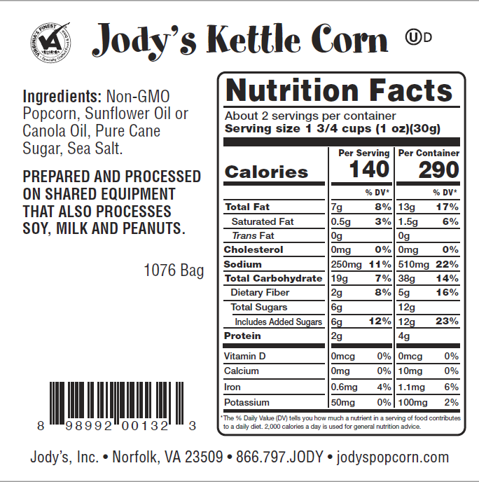 Old Fashion Kettle Corn
