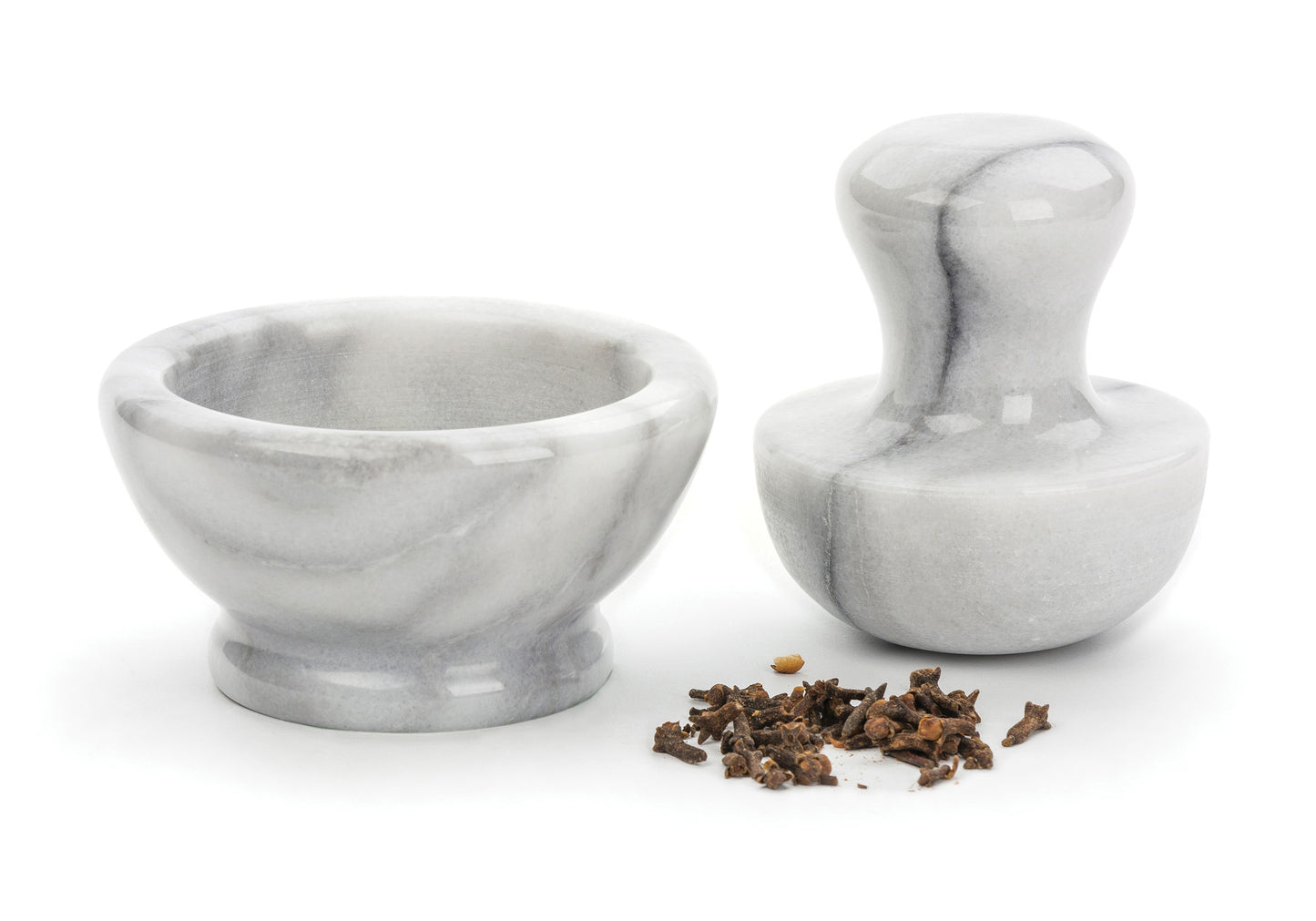 White Marble Spice Grinder