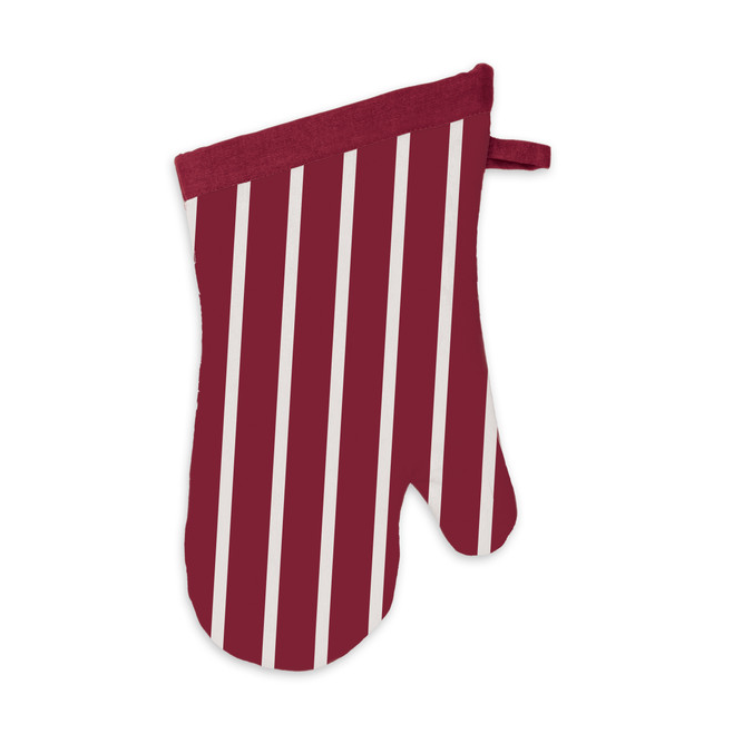 Pinstripe Oven Mitt