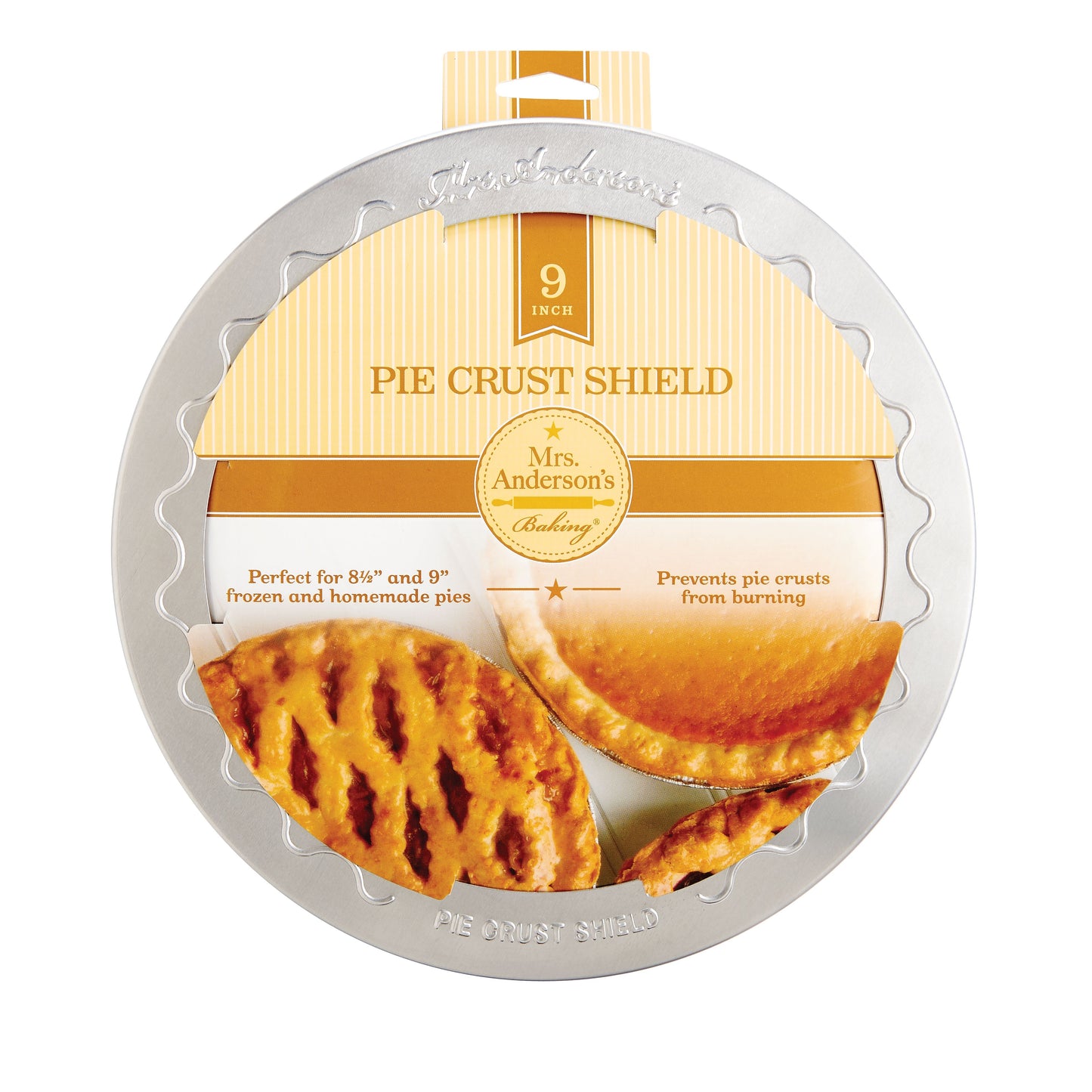 Mrs. Anderson's Baking Pie Crust Shield, 9in or 10in