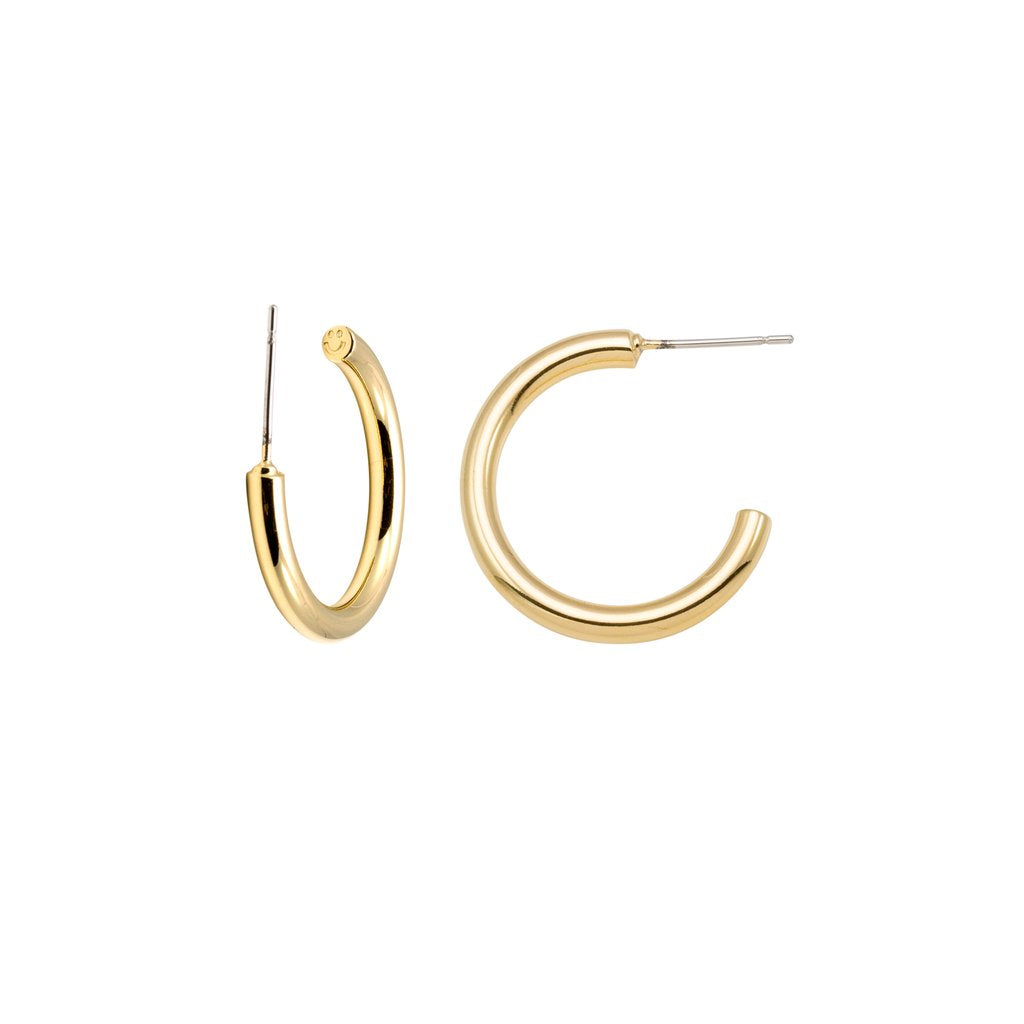 SMILEY FACE 1" EARRINGS