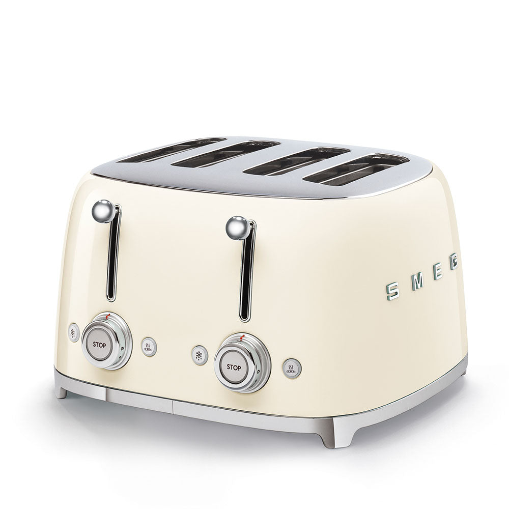 4 Slot Toaster- Cream