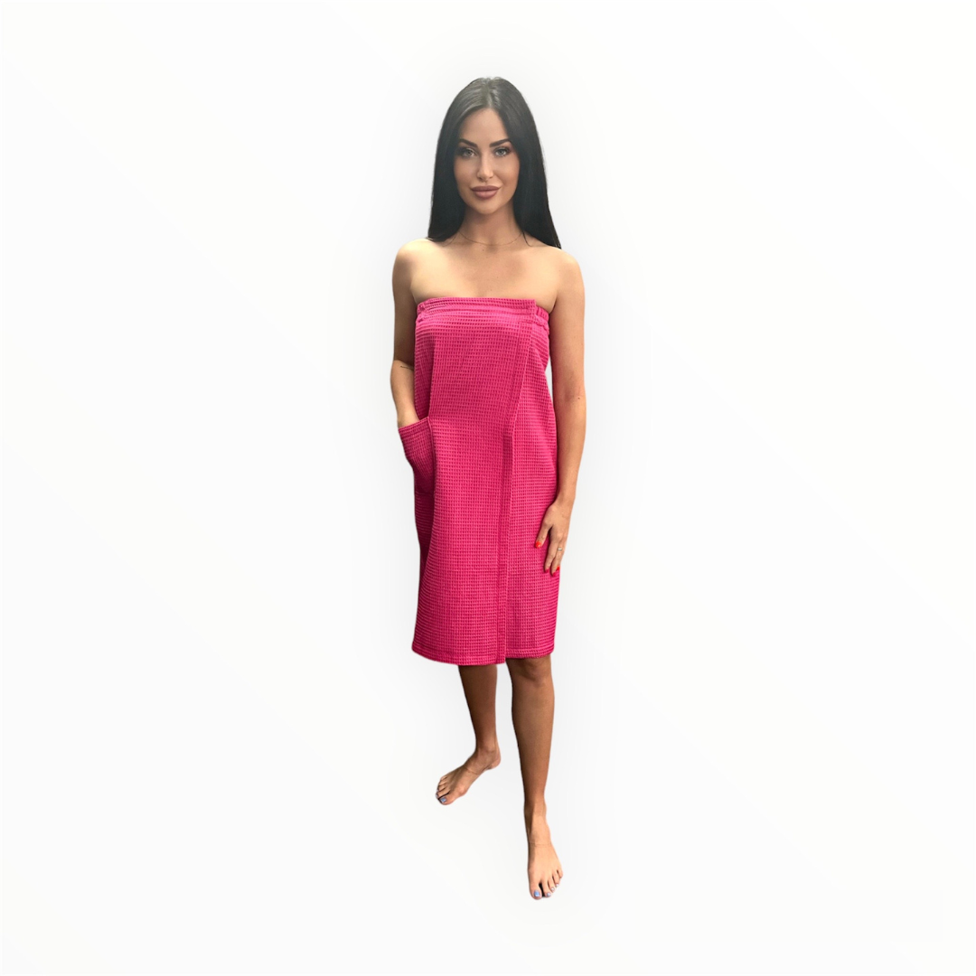 Spa Wrap- Fuschia