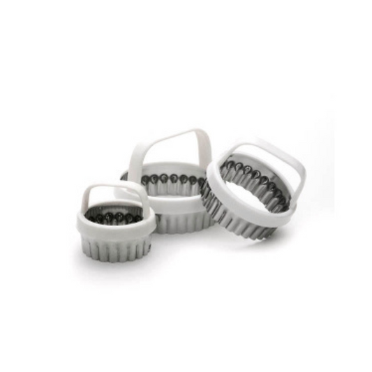 Scallop Biscuit Cutter Set of 3