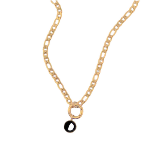Figaro Chain Necklace In Gold