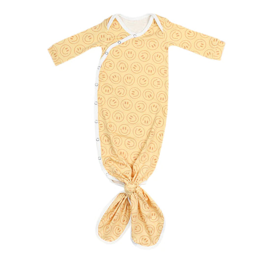 Newborn Knotted Gown Vance