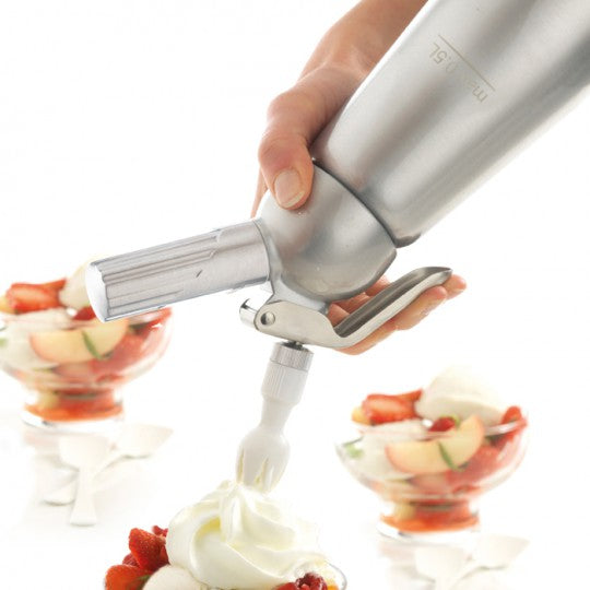 GOURMET HOT/COLD WHIPPER- BLACK .5L