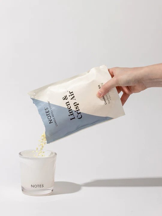 Linen & Crisp Air Candle Refill