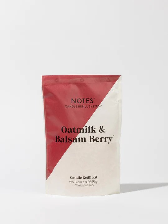 Oatmilk & Balsam Berry Candle Refill