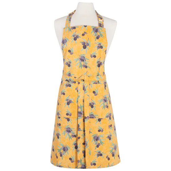 Olives Cotton Chef's Apron