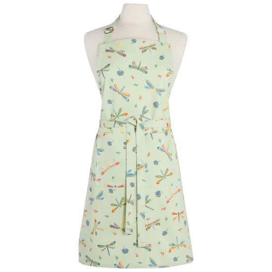 Dragonfly Chef's Cotton Kitchen Apron