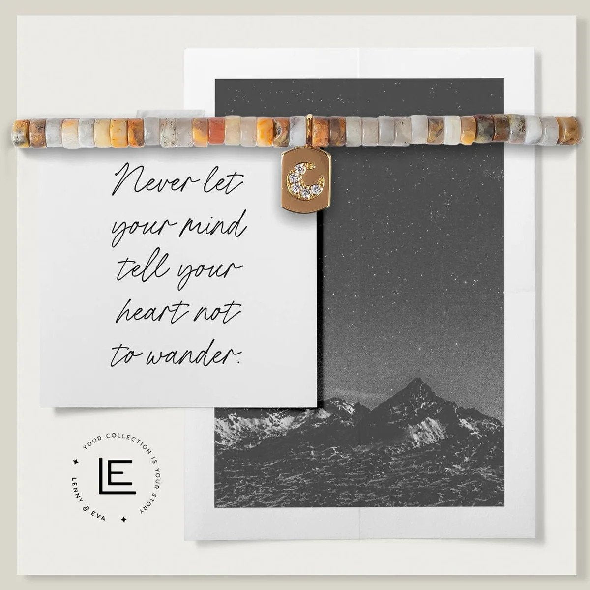 Wanderlust Bracelet- Moon