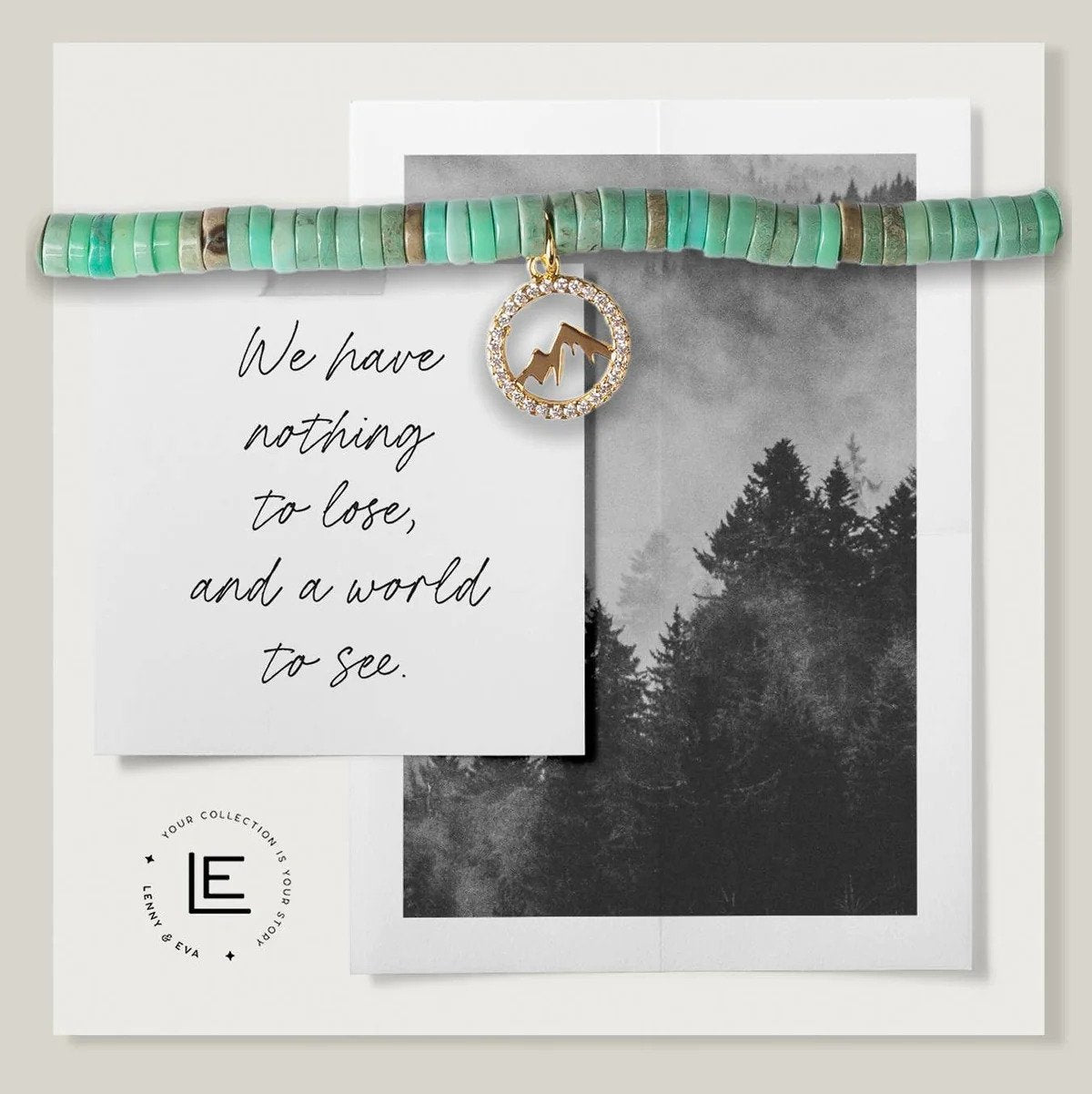 Wanderlust Bracelet- Mountain