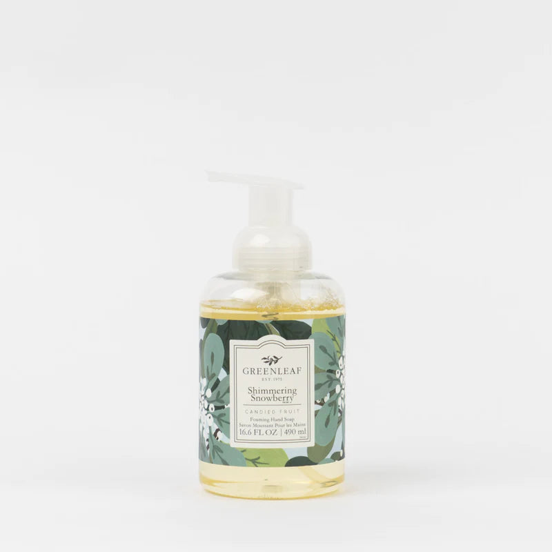 Shimmering Snowberry Foaming Soap