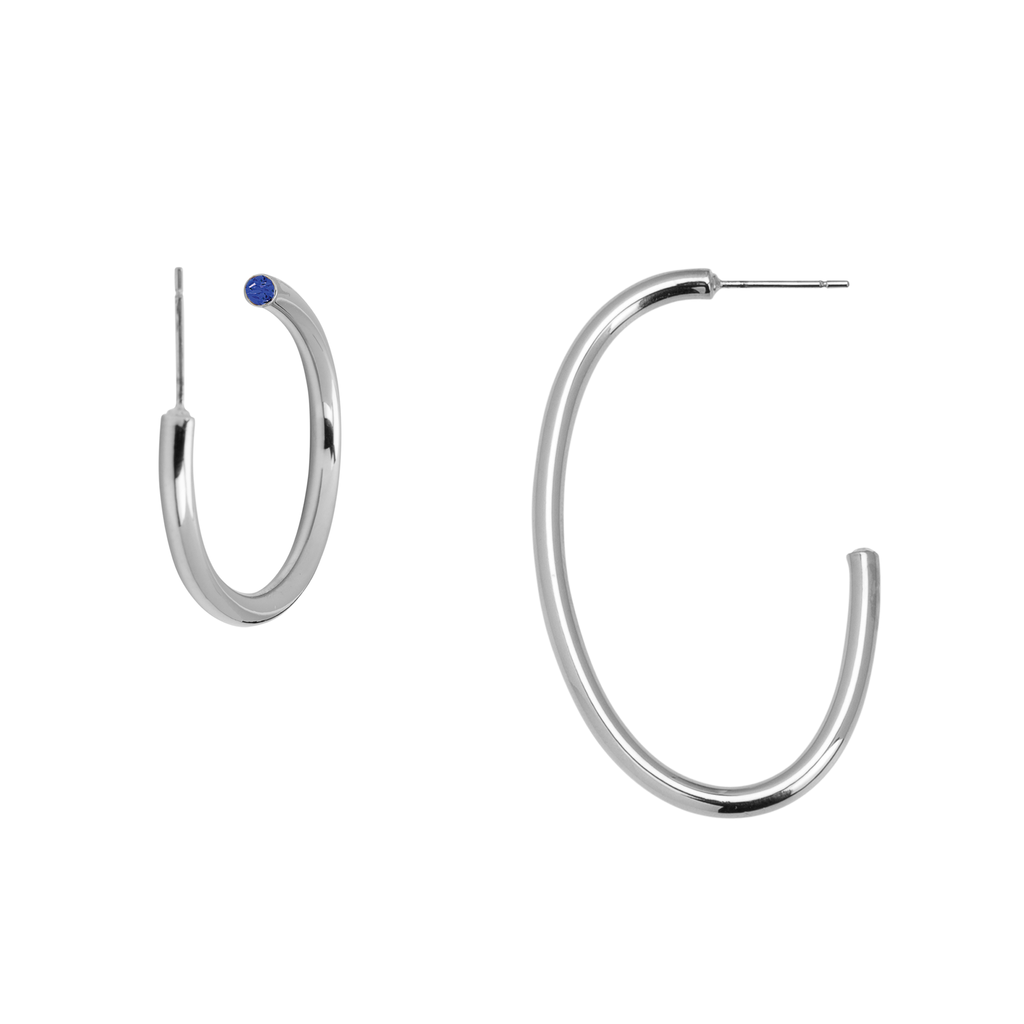 SEPTEMBER OVAL EARRINGS