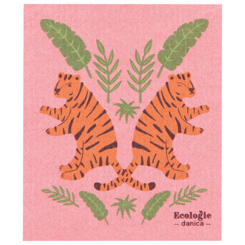 Tigers Swedish Dishcloth