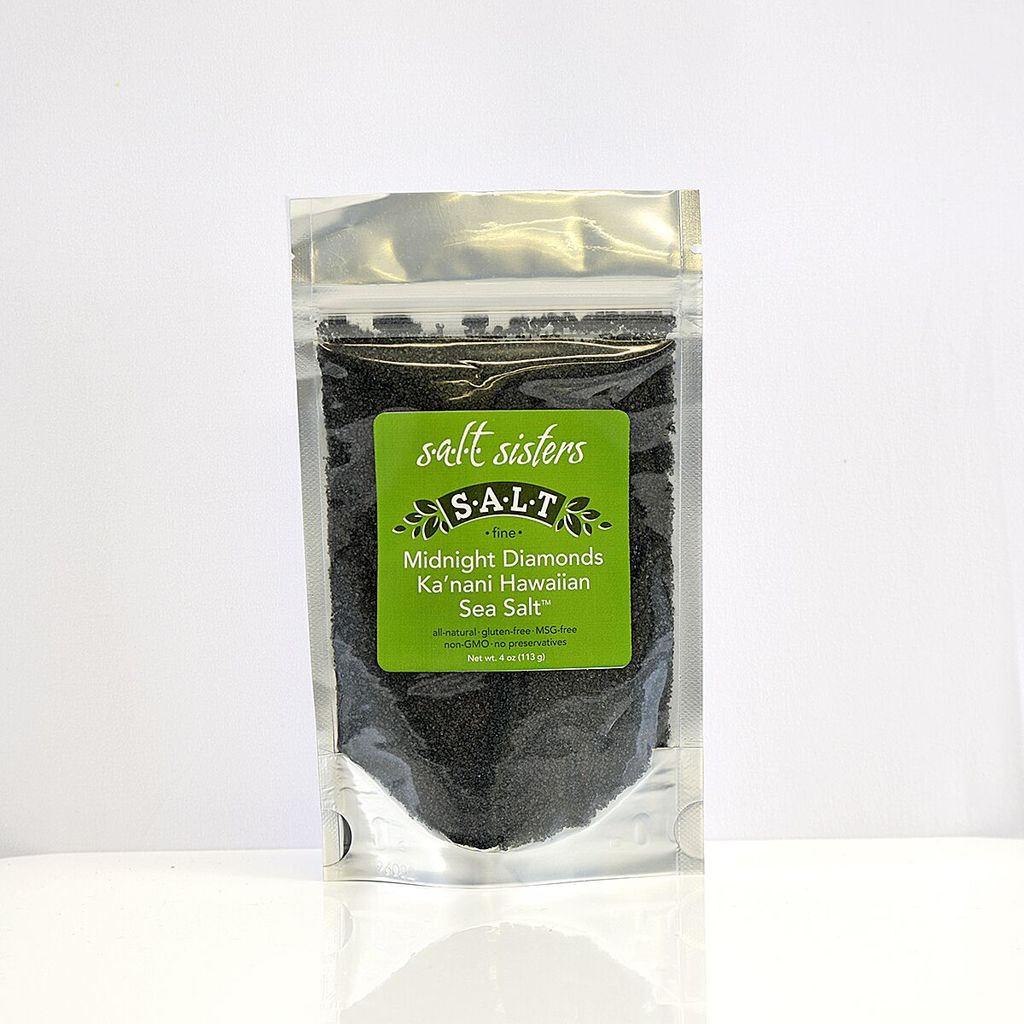 Midnight Diamonds Ka'nani Hawaiian Sea Salt 4 oz.
